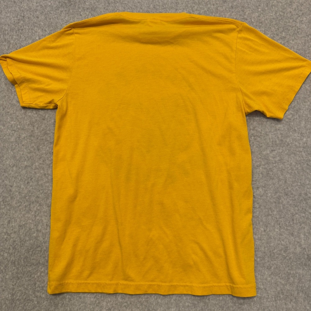 Homage Pittsburgh Steelers Smash Em Sandwich Graphic T-Shirt Gold Mens Small - Picture 7 of 7